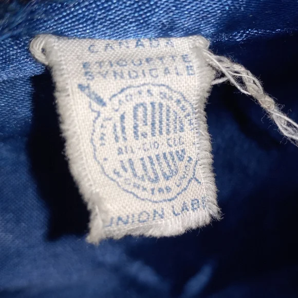 Vintage Blue Winter Jacket XL - Picture 3 of 6